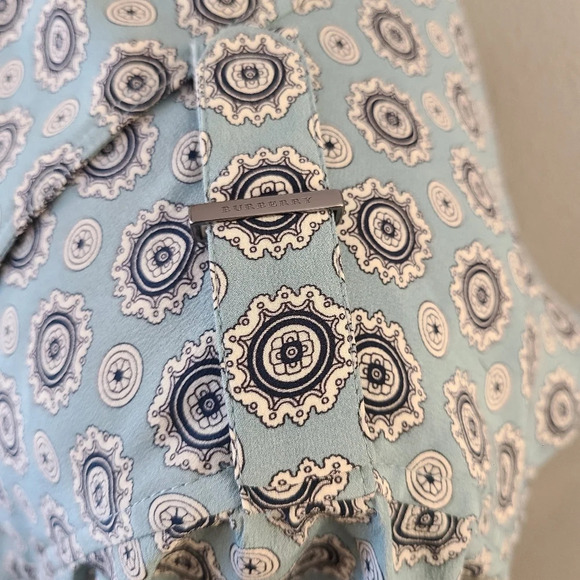 Burberry Agatha Pale Stone Silk Trench Dress -NWT - Picture 6 of 13